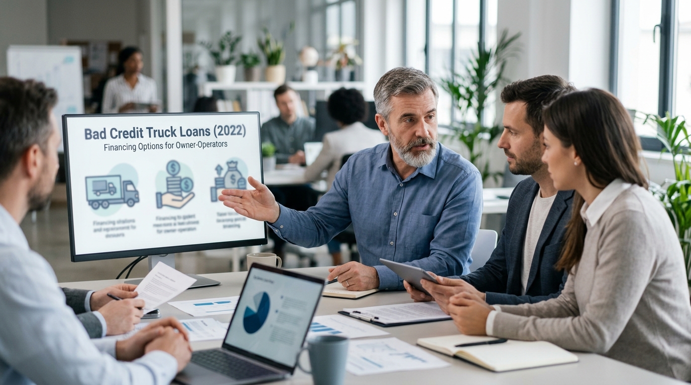 Illustration: Best Bad Credit Truck Loan Options for 2026