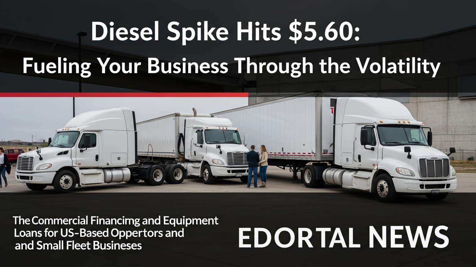 Illustration: Diesel Spike Hits $5.60: Fueling Your Business Through the Volatility