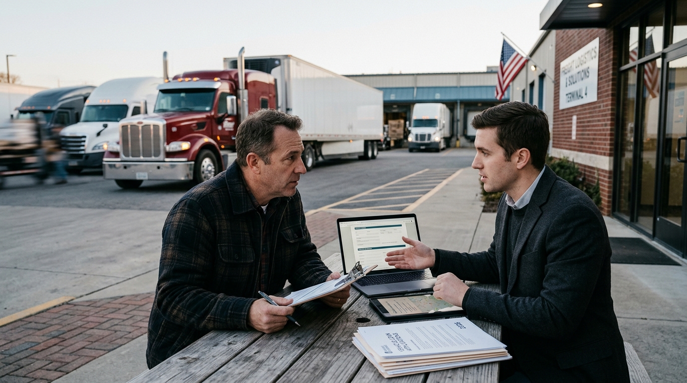 Illustration: How to Get a Semi Truck Loan with No Credit in 2026: A Practical Guide